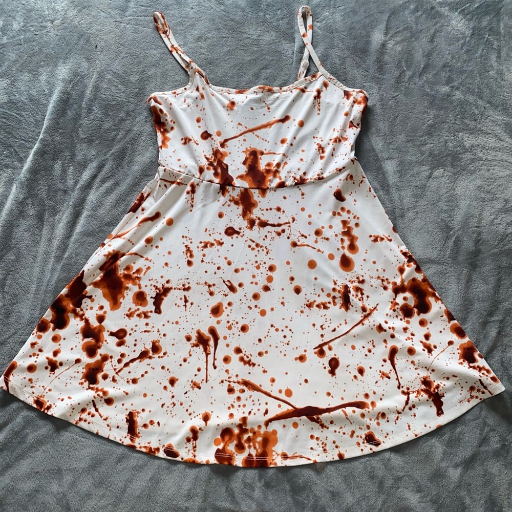 **SOLD**Hot Topic Blood Spatter Dress